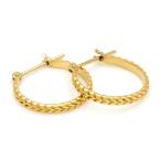 Yahoo! Yahoo!ショッピング(ヤフー ショッピング)スナップピアス 地金 minori ゴールド K18 メタル プレゼント レディース 18K 18金