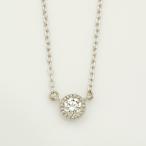 ネックレス ダイヤモンド 0.1ct  raffinato ペンダント  PT900・K18・K10選択可 プラチナ ゴールド
