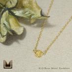 ネックレス 地金 メタル 薔薇 ローズ rosa ペンダント アズキチェーン PT900・K18・K10選択可 プラチナ ゴールド