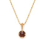 Yahoo! Yahoo!ショッピング(ヤフー ショッピング)ペンダントトップ ガーネット カボション amaretto ゴールド K18 レディース 18K 18金 クリスマス Xmas