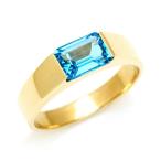 指輪 リング ブルートパーズ ゴールド K10 レディース 10K 10金 クリスマス Xmas