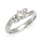 SV925 キュービック ラベンダーキュービック 指輪 リング アクセサリー