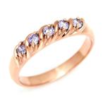 SV925 ラベンダーキュービックジルコニア 指輪 リング アクセサリー クリスマス Xmas