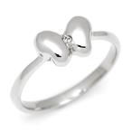 Yahoo! Yahoo!ショッピング(ヤフー ショッピング)SV925 キュービックジルコニア バタフライ 指輪 リング アクセサリー クリスマス Xmas