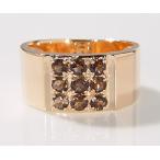 SV925スモーキークォーツリング...