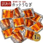 うなぎ カット 国産 1kg CK-1000 蒲焼き (1パック:40g前後 特製タレ・山椒付) 炭焼き 鰻 ウナギ ギフト お歳暮 送料無料 お祝い 贈り物 冬ギフト