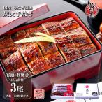 父の日 2025ギフト うなぎ 鰻 国産 三河一色産 炭火手焼き 蒲焼 156g〜185g 3尾 タレ 山椒 3袋 お取り寄せ のし対応可 返礼 ポイント利用