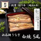 鰻 うなぎ 国産 白焼き 白焼 5尾 ウナギ 父の日 母の日 お中元 人気 美味しい 浜名湖 冷蔵 のし 熨斗 贈答 贈り物 ギフト お祝い 内祝