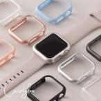 アップルウォッチ カバー ケース apple watch かわいい おしゃれ 8 7 6 SE 5 4 38mm 40mm 41mm 42mm 44mm 45mm 保護ケース くすみカラー クリア