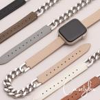 ショッピングapple watch バンド アップルウォッチ バンド apple watch チェーン ステンレス SE 革 ブレスレット 2重巻き レザー series8,7,6,SE,5,4,3,2,1 38mm 40mm 41mm 42mm 44mm 45mm