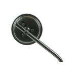 ３インチ ラウンドミラー ブラック  ＧＯＯＤＳ