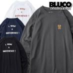 BLUCO ブルコ 長袖Tシャツ ロンT 141-12-003 PRINT L/S TEE -DIFFERENCE- 141-12-003 レターパック発送送料無料