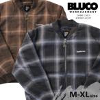 BLUCObruko on пятно проверка Bomber жакет OMBRE CHECK BOMBER JACKET 157-31-039 защищающий от холода мужской внешний "куртка пилота" бесплатная доставка 