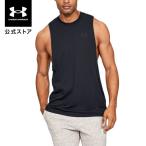 ショッピングタンクトップ メンズ 公式 アンダーアーマー UNDER ARMOUR メンズ トレーニング タンクトップ UA レフトチェスト カットオフ タンク ノースリーブ シャツ1329286