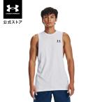 официальный Under Armor UNDER ARMOUR мужской тренировка майка UA левый грудь cut off бак безрукавка 1329286 рукав отсутствует 