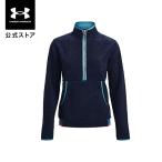 [ outlet ] официальный Under Armor UNDER ARMOUR UA пирог ru1/2 Zip Golf женский 1366355