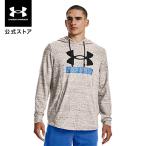 セール価格 公式 アンダーアーマー UNDER ARMOUR UA メンズ トレーニング ライバルテリー ロゴ フーディー 1370390