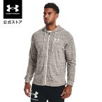 ショッピング価格 【30%OFF】公式 アンダーアーマー UNDER ARMOUR UA メンズ トレーニング ライバルテリー フルジップ フーディー 1370409