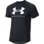 セール価格 公式 アンダーアーマー UNDER ARMOUR UA メンズ バスケットボール テック ショートスリーブ Tシャツ 〈ビッグロゴ〉 1371941