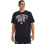 ショッピングUNDER 【40%OFF】公式 アンダーアーマー UNDER ARMOUR メンズ トレーニング Tシャツ UA プロジェクトロック ヘビーウエイト テリー ショートスリーブTシャツ 1377435