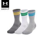 [30%OFF] официальный Under Armor UNDER ARMOUR унисекс UA Performance Tec Novelty носки (3 пар комплект ) Train гольфы 1379515