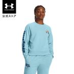 【40％OFF】公式 アンダーアーマー UNDER ARMOUR ウィメンズ トレーニング UAヘビーウェイト テリー クルー ウィメンズ 1379833