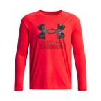 [30%OFF] официальный Under Armor UNDER ARMOUR Kids UA Tec hybrid принт Phil длинный рукав футболка Train футболка длинный рукав long T 1380470