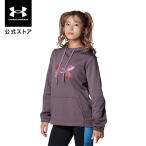 ショッピングUNDER 【50％OFF】公式 アンダーアーマー UNDER ARMOUR ウィメンズ トレーニング UAアーマーフリース ビッグロゴ プルオーバー フーディー