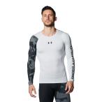 公式 アンダーアーマー UNDER ARMOUR メンズ トレーニング アンダーシャツ UAヒートギアアーマー コンプレッション ノベルティ ロングスリーブ シャツ