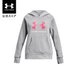 [50%OFF] официальный Under Armor UNDER ARMOUR Kids девушки тренировка UA соперник флис Bick Logo принт Phil f-ti-1381678