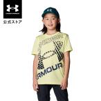 [30%OFF] официальный Under Armor UNDER ARMOUR UA Tec super большой Logo Short рукав футболка ( тренировка |KIDS) 1384684 футболка короткий рукав 
