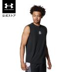 【30%OFF】公式 アンダーアーマー UNDER ARMOUR UA カリー テック ロゴ スリーブレス シャツ (バスケットボール/MEN) 1384721 タンクトップ ノースリーブ