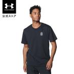 【50%OFF】公式 アンダーアーマー UNDER ARMOUR UA ヘビーウェイトコットン パッチ ショートスリーブTシャツ (トレーニング/MEN) 1384801 Tシャツ 半袖