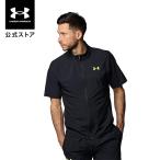 ショッピングUNDER 公式 アンダーアーマー UNDER ARMOUR UA UAフレッシュウーブン ショートスリーブ フルジップ ジャケット（トレーニング／MEN） 1384818