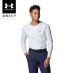 公式 アンダーアーマー UNDER ARMOUR UAアイソチル フィッティド ノベルティ ロングスリーブ クルーネック シャツ (ゴルフ/MEN) 1384826 長袖