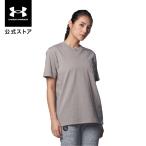 公式 アンダーアーマー UNDER ARMOUR UAヘビーウェイト オーバーサイズ ポケット ショートスリーブTシャツ (トレーニング/WOMEN) 1385477