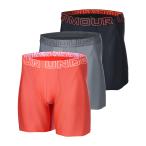 公式 アンダーアーマー UNDER ARMOUR メンズ UAパフォーマンステック メッシュ 6インチ アンダーウェア （3枚セット） Train ボクサーパンツ 1387420