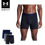 公式 アンダーアーマー UNDER ARMOUR UA UAパフォーマンスコットン 6インチ アンダーウェア （3枚セット）（トレーニング／MEN） 1387425