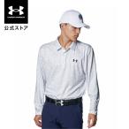 ショッピングUNDER 【50％OFF】公式 アンダーアーマー UNDER ARMOUR UA プレーオフ プリント ロングスリーブ ポロ (ゴルフ／MEN) 1388306