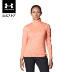 ショッピングUNDER 【50％OFF】公式 アンダーアーマー UNDER ARMOUR UA UAコールドギア プロ プリント ロングスリーブ モックネック シャツ（ゴルフ／WOMEN） 1388331 ウィメンズ