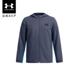 ショッピングセール価格 【35％OFF】公式 アンダーアーマー UNDER ARMOUR キッズ UAライバル ウーブン ジャケット スポーツスタイル アウター 5400 ウーブンジャケット 1390154