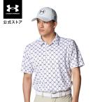 【50％OFF】公式 アンダーアーマー UNDER ARMOUR メンズ UAアーマードライ マイクロ モノグラム ポロ ゴルフ ポロシャツ 9900 6001249
