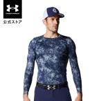 [30%OFF] официальный Under Armor UNDER ARMOUR мужской UA нагрев механизм fitido Novelty вырез лодочкой рубашка Golf основа re year 6012522