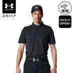 [50%OFF] официальный Under Armor UNDER ARMOUR UA UA armor -do Leica noko Polo ( Golf |MEN) 6012526 черный 