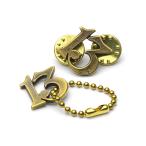 HATCHET - Chet "13" KeyRing/Pins