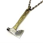 HT-15-SVBR｜HATCHET NECKLACE
