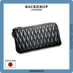 BACKDROP Leathers バックドロップ・レザーズ L-ZIP WALLET エルジップウォレット