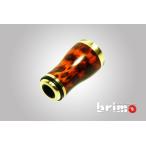 ウッドハンドルノブ シマノ・ダイワ用 Sanctus Baron350 スネークウッド