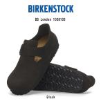 BIRKENSTOCK(ビルケンシュトック)ロンドン クロッグ シューズ スエード レザー レギュラー ブラック ユニセックス メンズ レディース ビルケン London 1028103