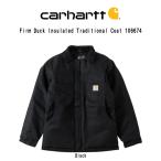 Carhartt(カーハート)アクティブジャケット トラディショナルコート ルーズフィット コットンダック キルティング 防寒 ジャケット アウター メンズ C003 106674